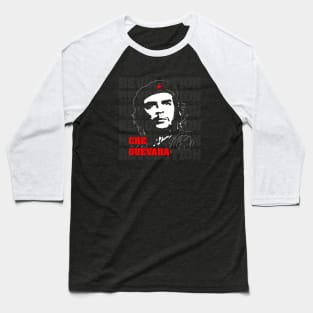 Che Guevara Rebel Cuban Guerrilla Baseball T-Shirt